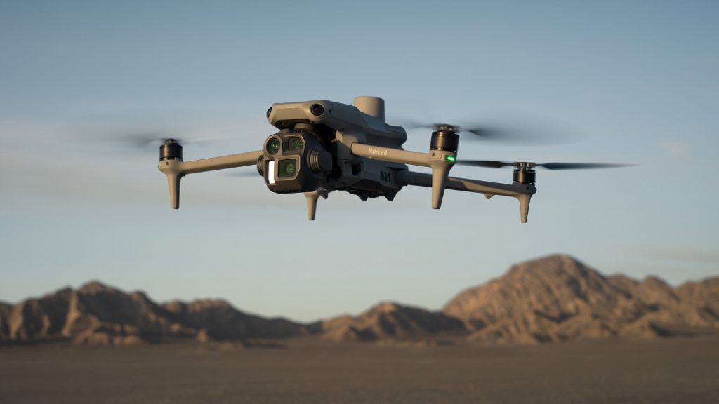 drone thermique caméra haute précision